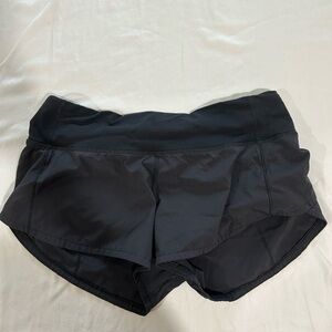 Lululemon Athletica Black Athletic Shorts